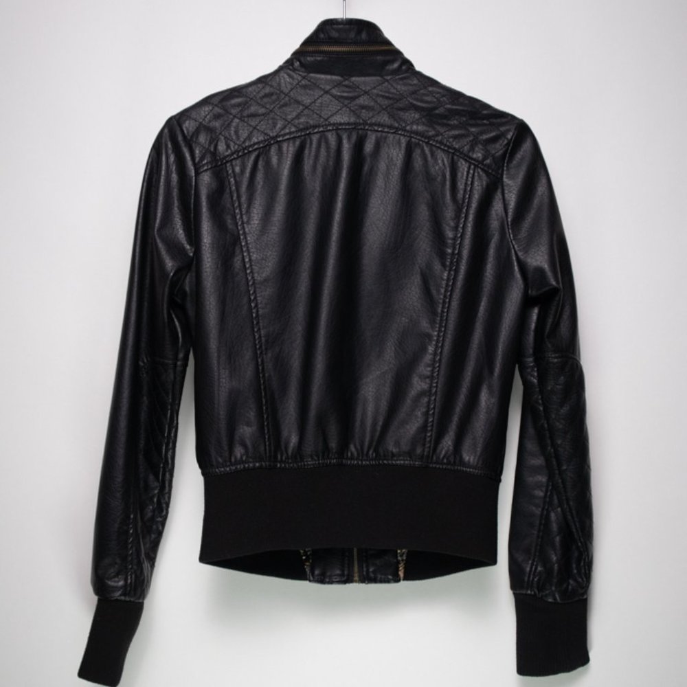 Ci Sono By Cavalini black women Jacket Sz M - Picture 2 of 6